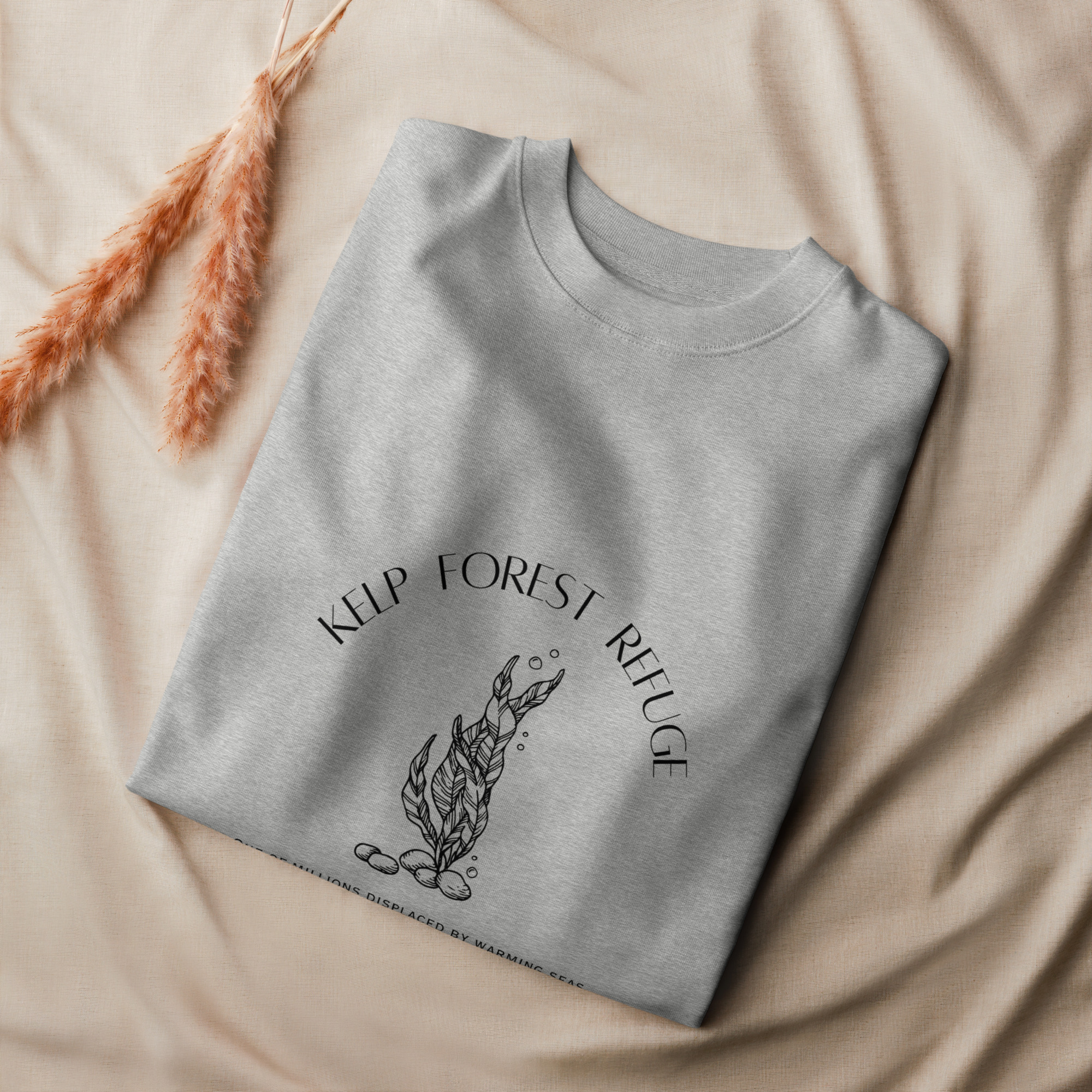 Sea Kelp Forest Unisex organic sweatshirt - Image 2