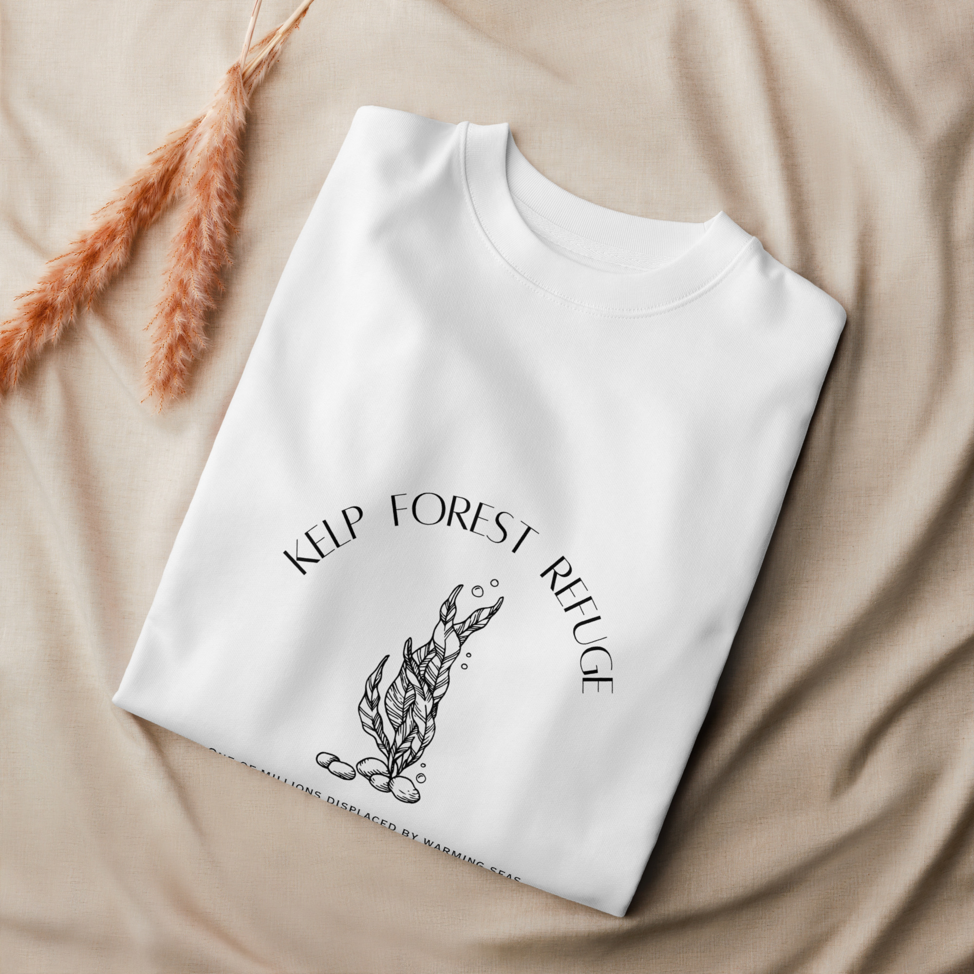 Sea Kelp Forest Unisex organic sweatshirt - Image 3